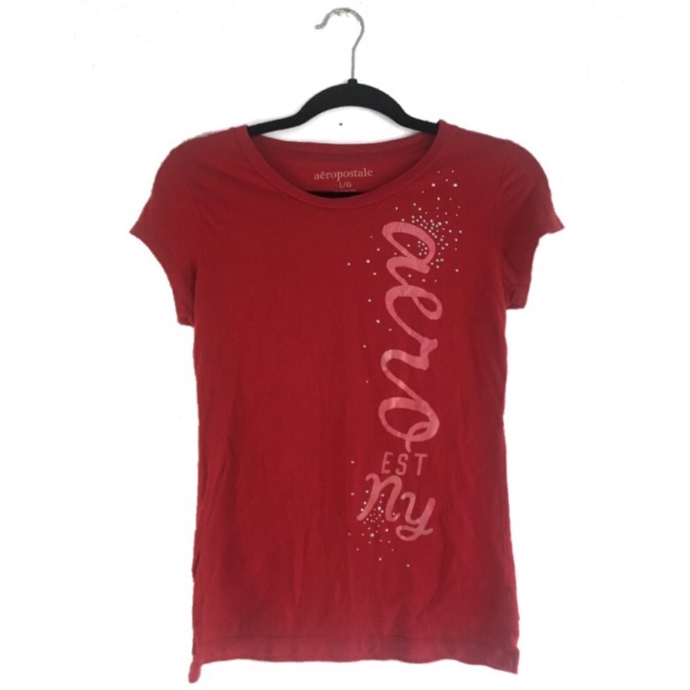 Large Aeropostale red t-shirt